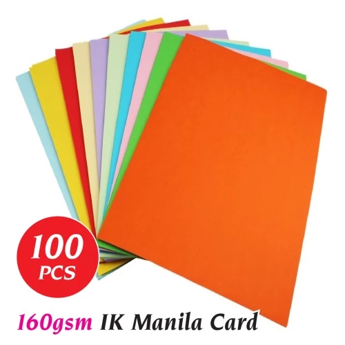 Random IK Manila Card 160gsm 20 x 25