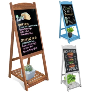 Random A Frame Chalkboard Menu Board