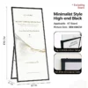 cn-11134207-820l4-mouv451h3coxc9.webp Foldable Freestanding Advertising Board L82cm W61cm H178cm