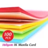Random IK Manila Card 160gsm 20 x 25