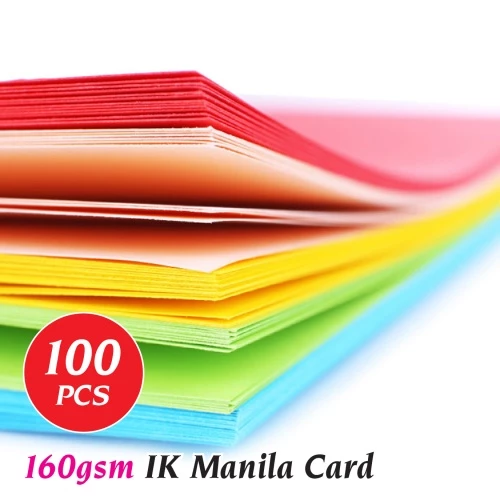 Random IK Manila Card 160gsm 20 x 25