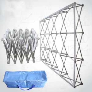 Portable Aluminium Folding Flower Wall Stand