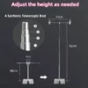 Height Adjustable Stainless Steel Poster Stand