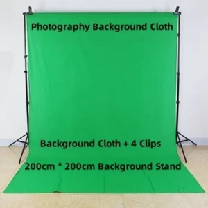 Random Photography Backdrop Cloth with 2m Stand