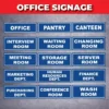 Office Door Signage Sticker