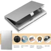 Random Aluminum Business Card Holder Case L9.3cm W6cm