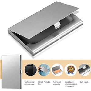 Random Aluminum Business Card Holder Case L9.3cm W6cm