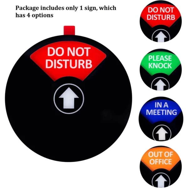Do Not Disturb Privacy Sign 12cm
