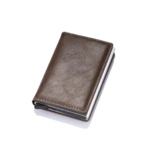 Random RFID PU Leather Card Holder