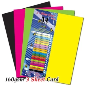 Random LUCKY STAR A3 Colour Card 160gsm 100pcs