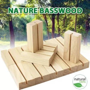 Wooden Table Number Card Holder L7cm W3.5cm H1.8cm