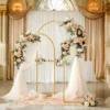 Gold Square Arch Backdrop Frame